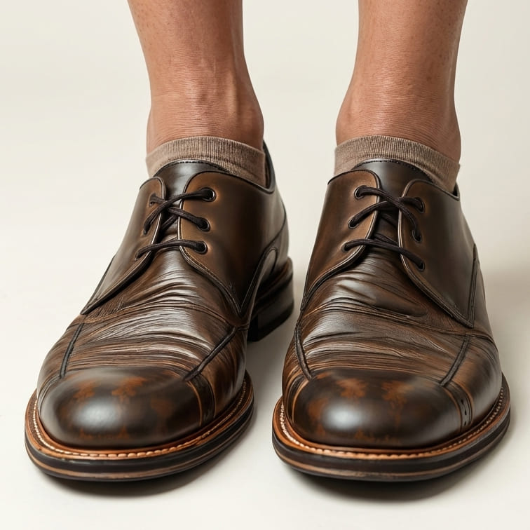 Brown Leather Oxfords Second