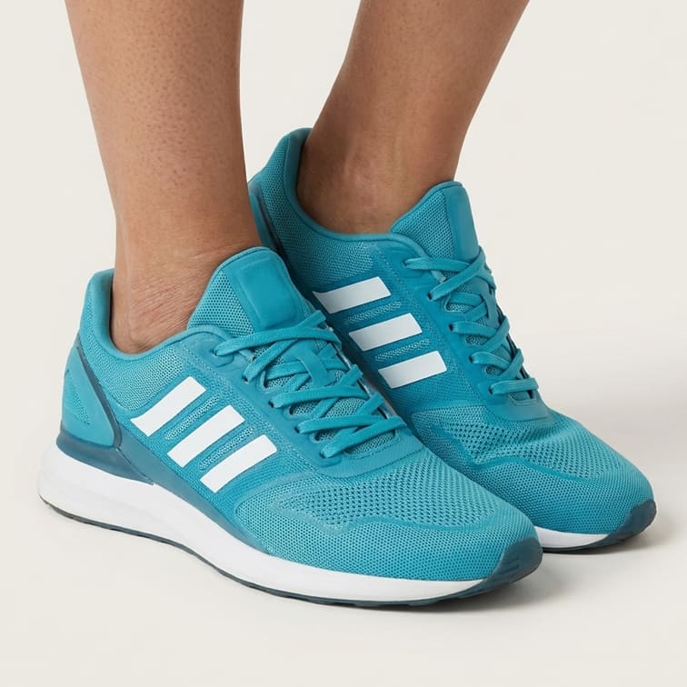 Teal Mesh Runners Second