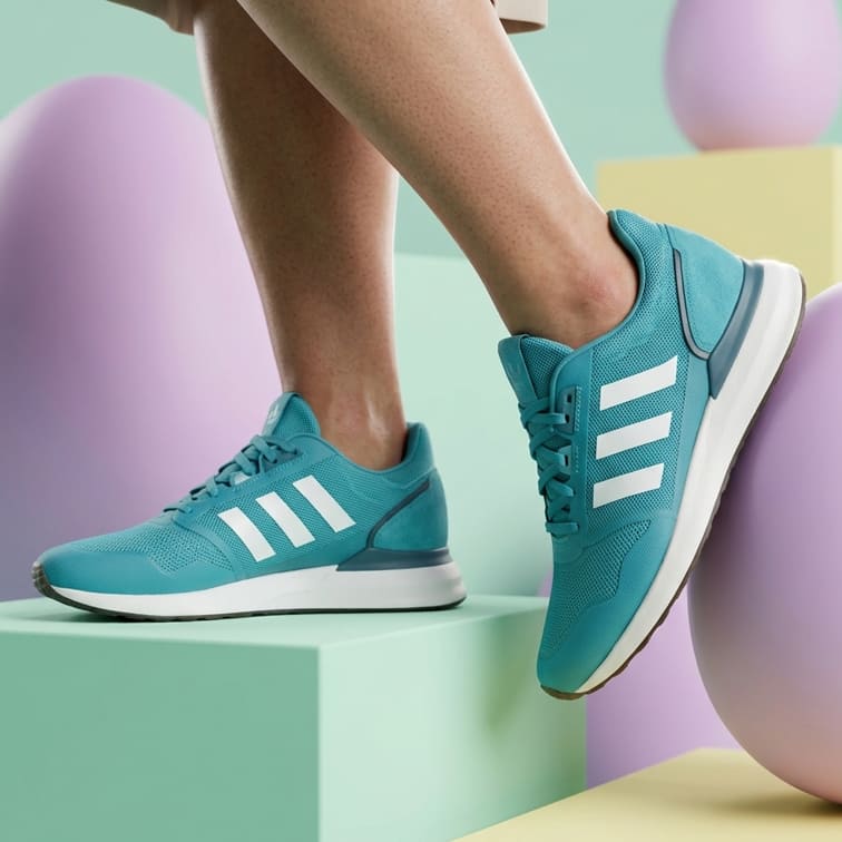 Teal Mesh Runners Fourth