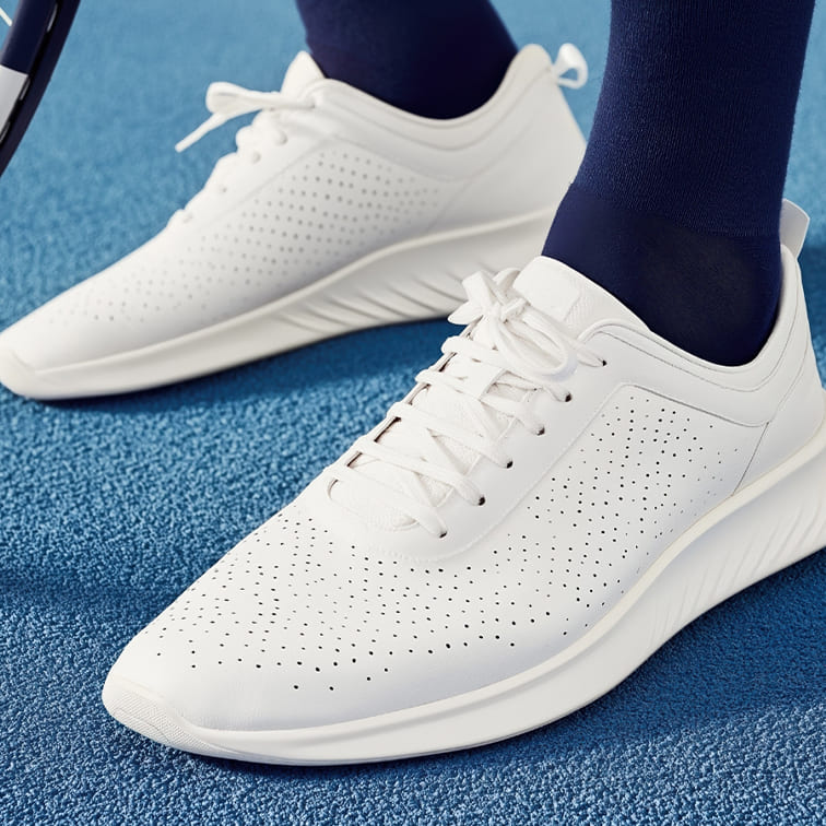 White Sport Sneakers