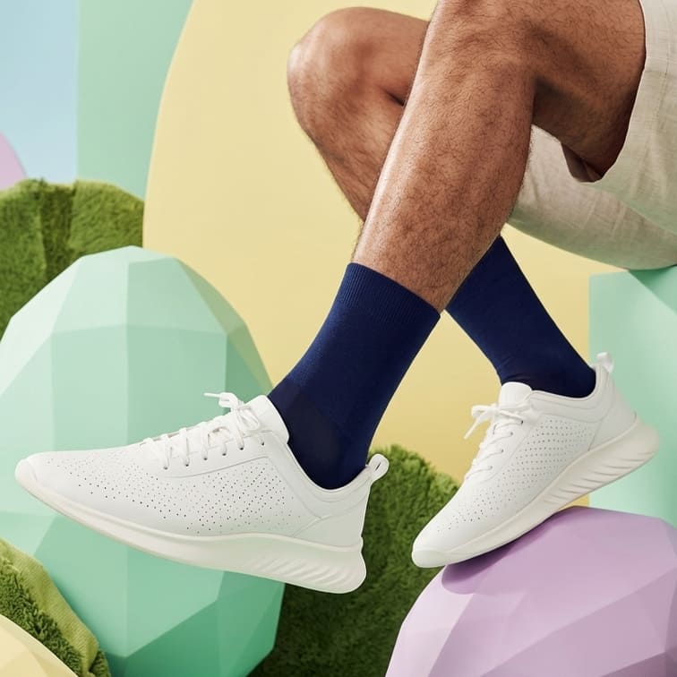 White Sport Sneakers Fourth