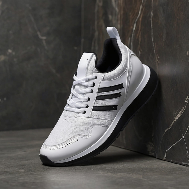 White Stripe Trainers